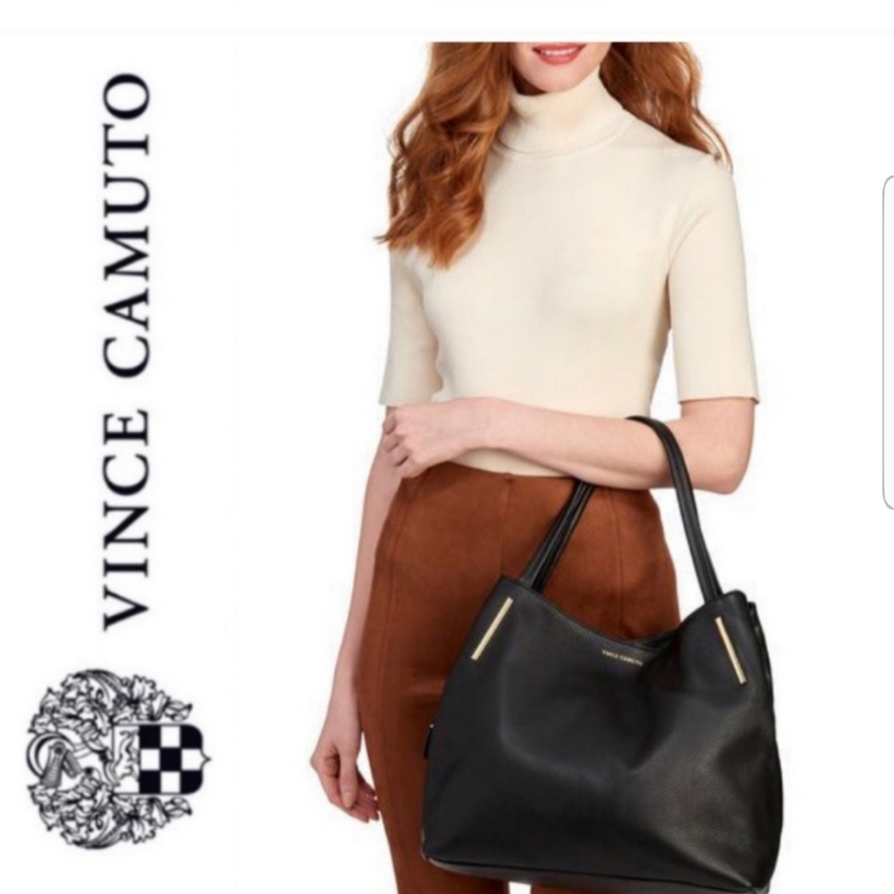 Vince Camuto Group Cari Leather Tote Handbag